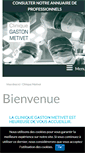 Mobile Screenshot of cliniquemetivet.com